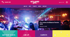 Desktop Screenshot of antilliaansefeesten.be